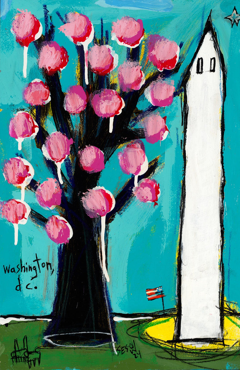 Washington, DC (Cherry Blossoms) – ArtLifting