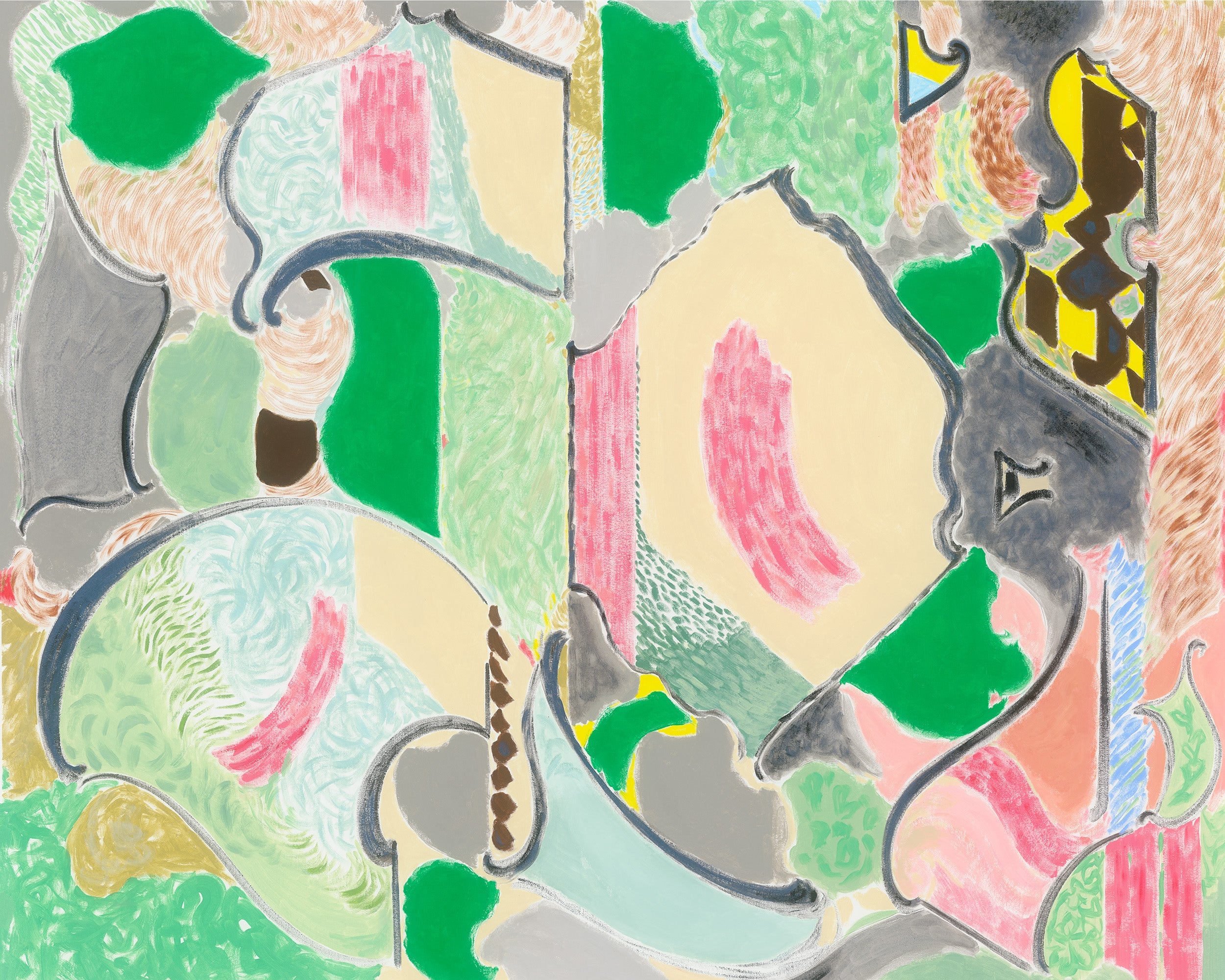 Lyrical Green Abstraction – ArtLifting