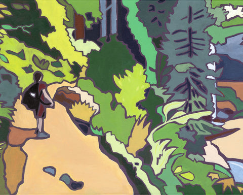 Trail to Silver Falls - ArtLifting