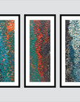 Diversity (polyptych) Print Marc Fine Art Paper 7x21 black-matte