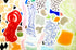 Red Figure Abstraction Original Artwork Alicia Sterling Beach