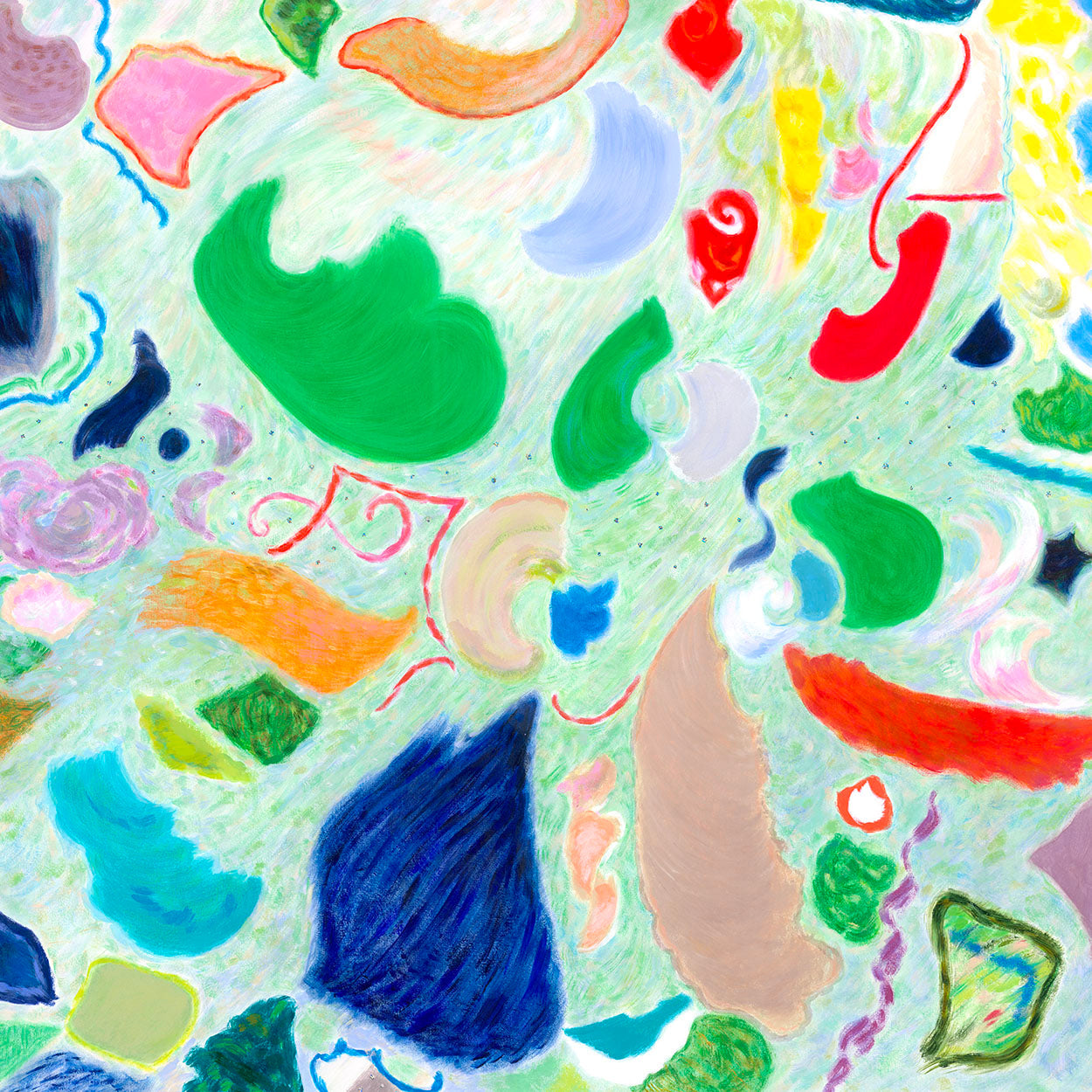 Pastoral Symphony of Color Print Alicia Sterling Beach