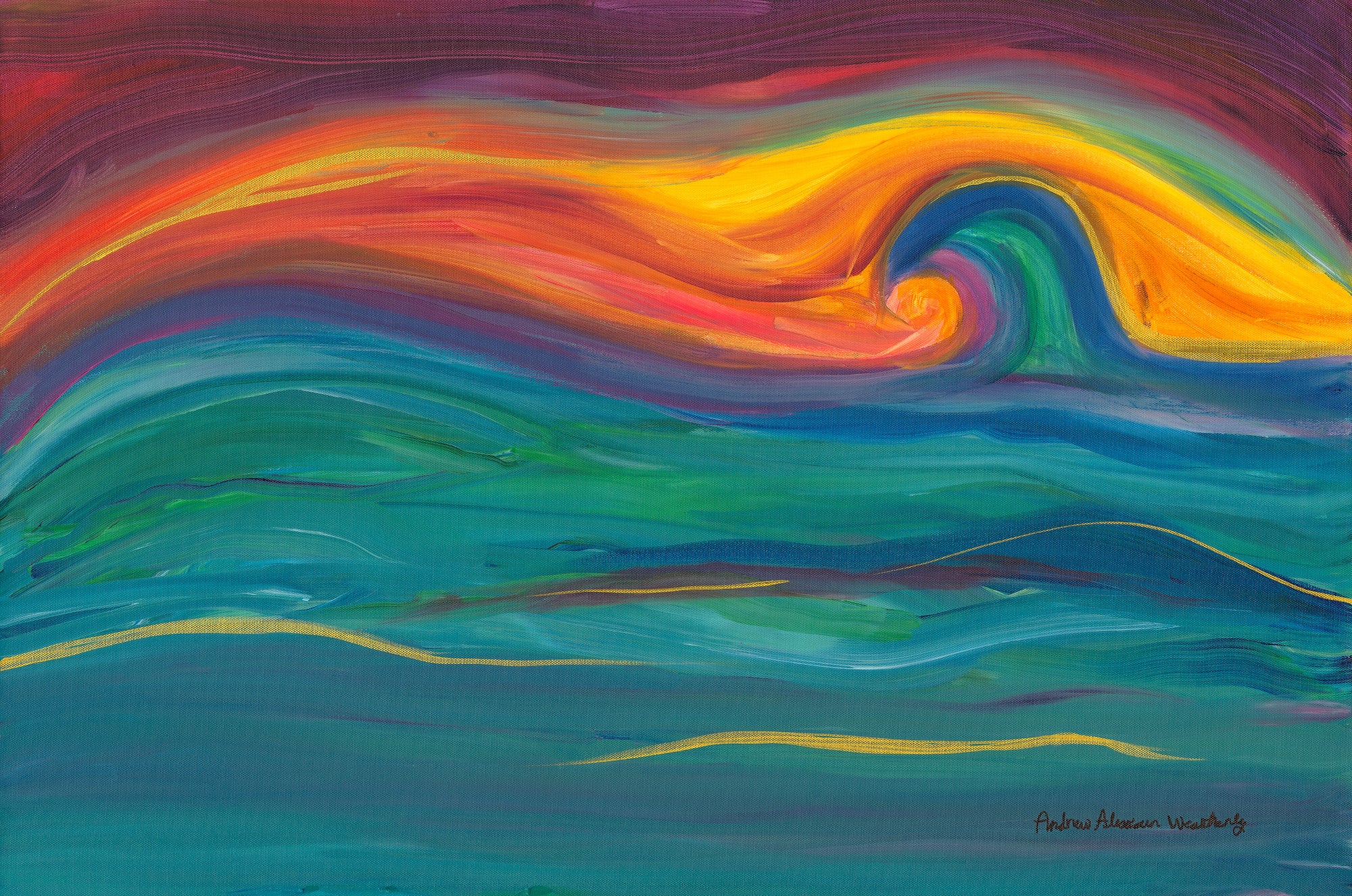 Changing Tides Original Artwork Andrew Weatherly