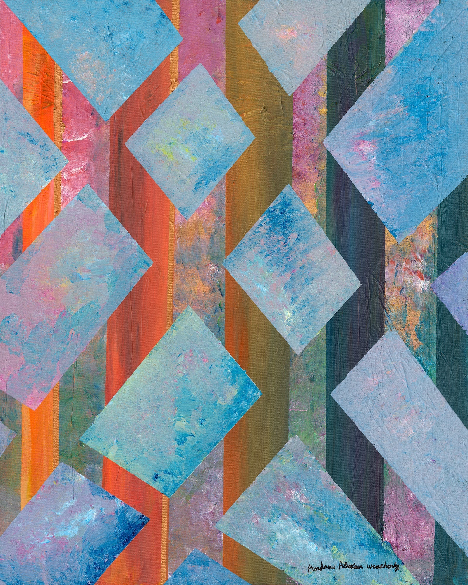 Crossroads & Connections Original Artwork Andrew Weatherly