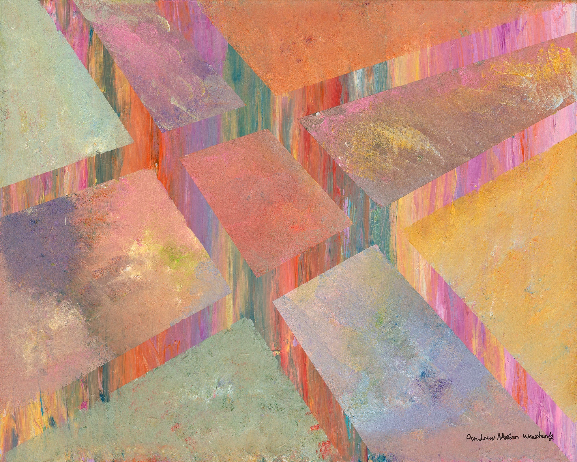 Parallel Connections Original Artwork Andrew Weatherly