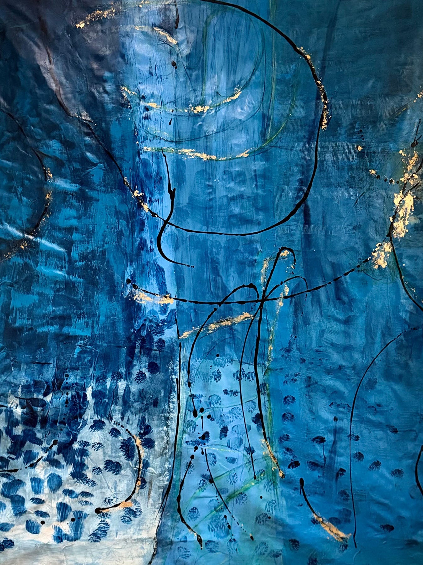 The Luminous Fields Series: Blue Fields - ArtLifting