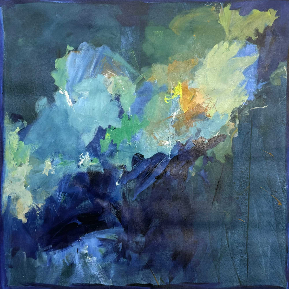 The Little Brown Boat is Caught in the Rainstorm - ArtLifting