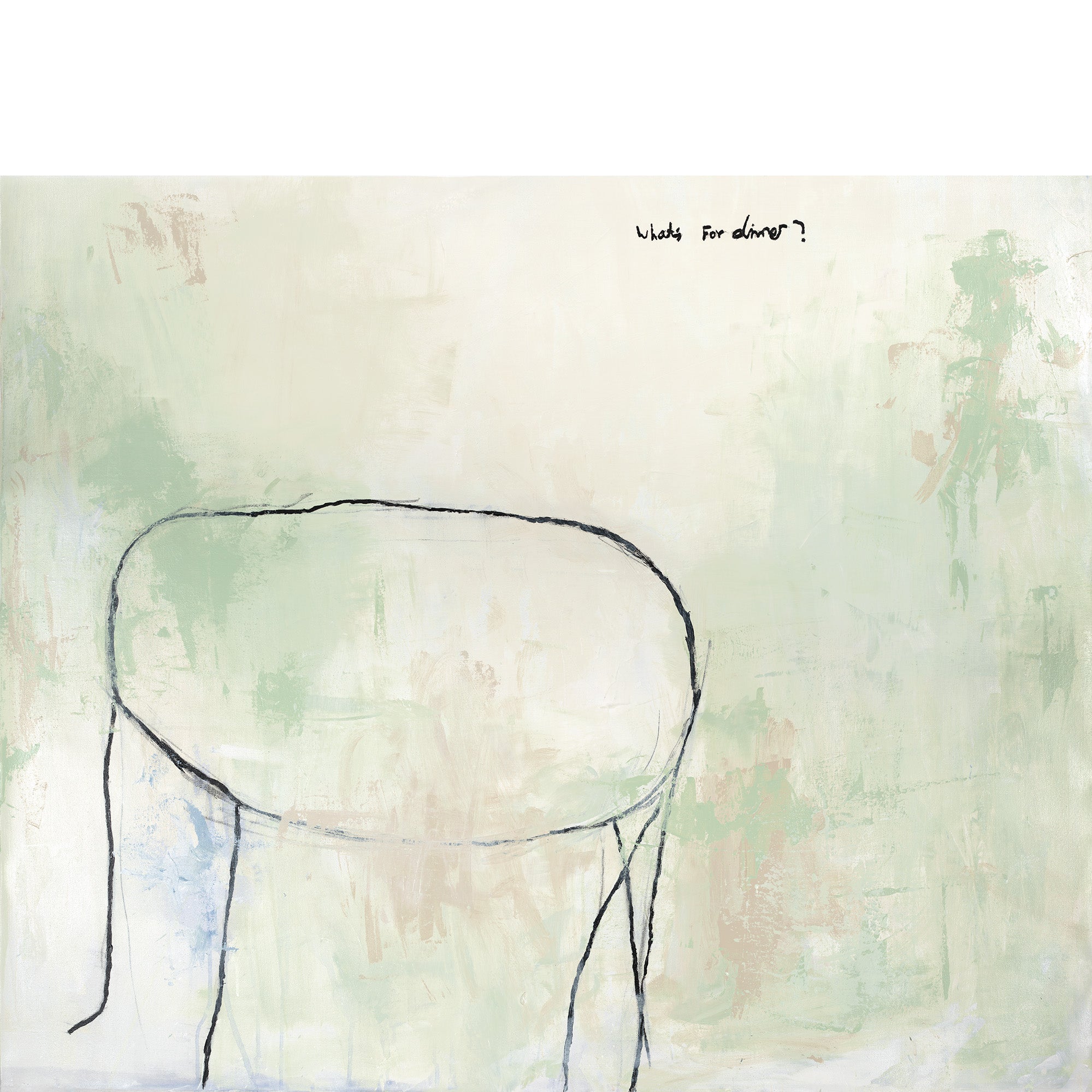 Sit with Me (Dinner) Print Charlie French