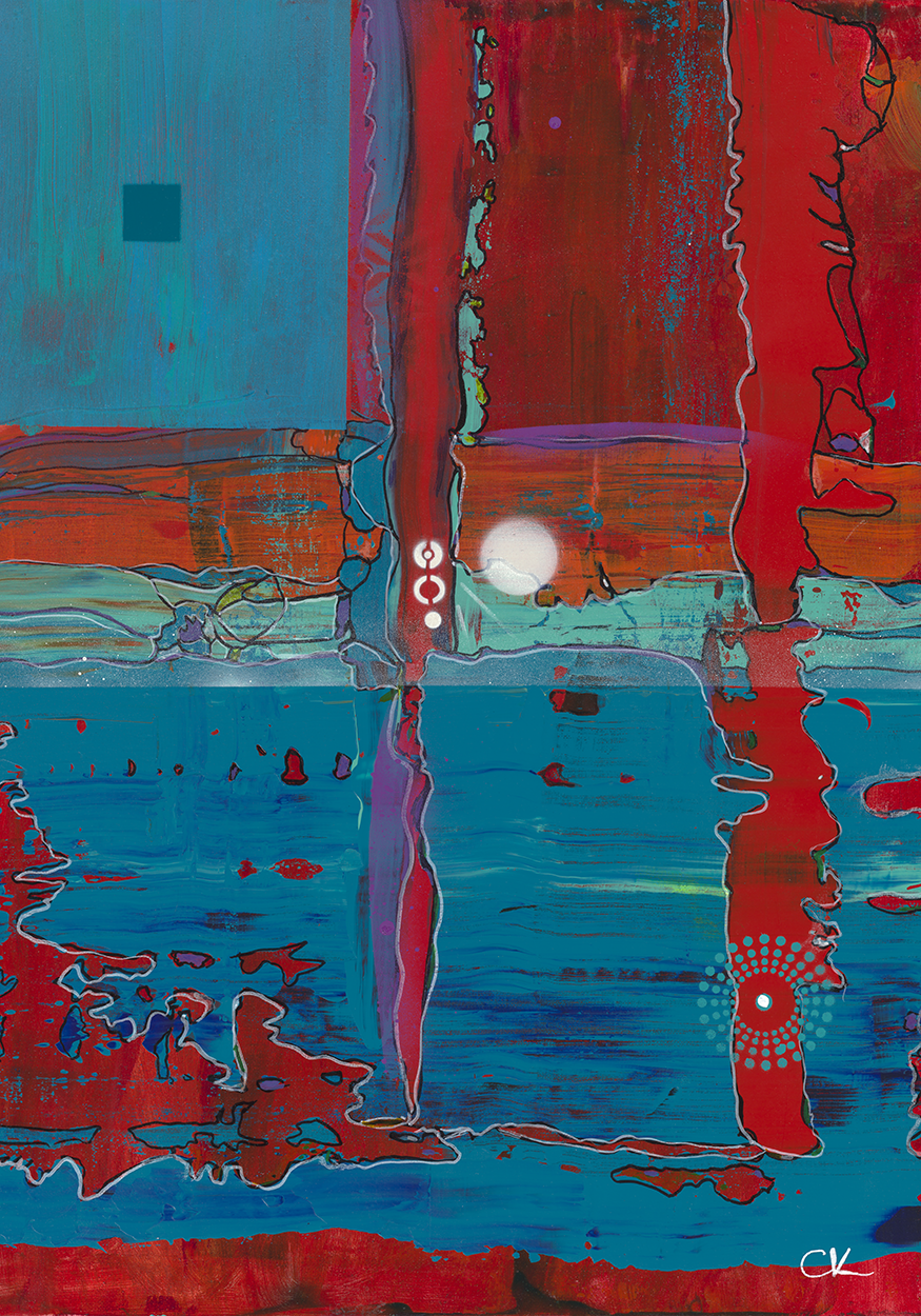 Bayou Stories Print Chris Van Loan, Sr.