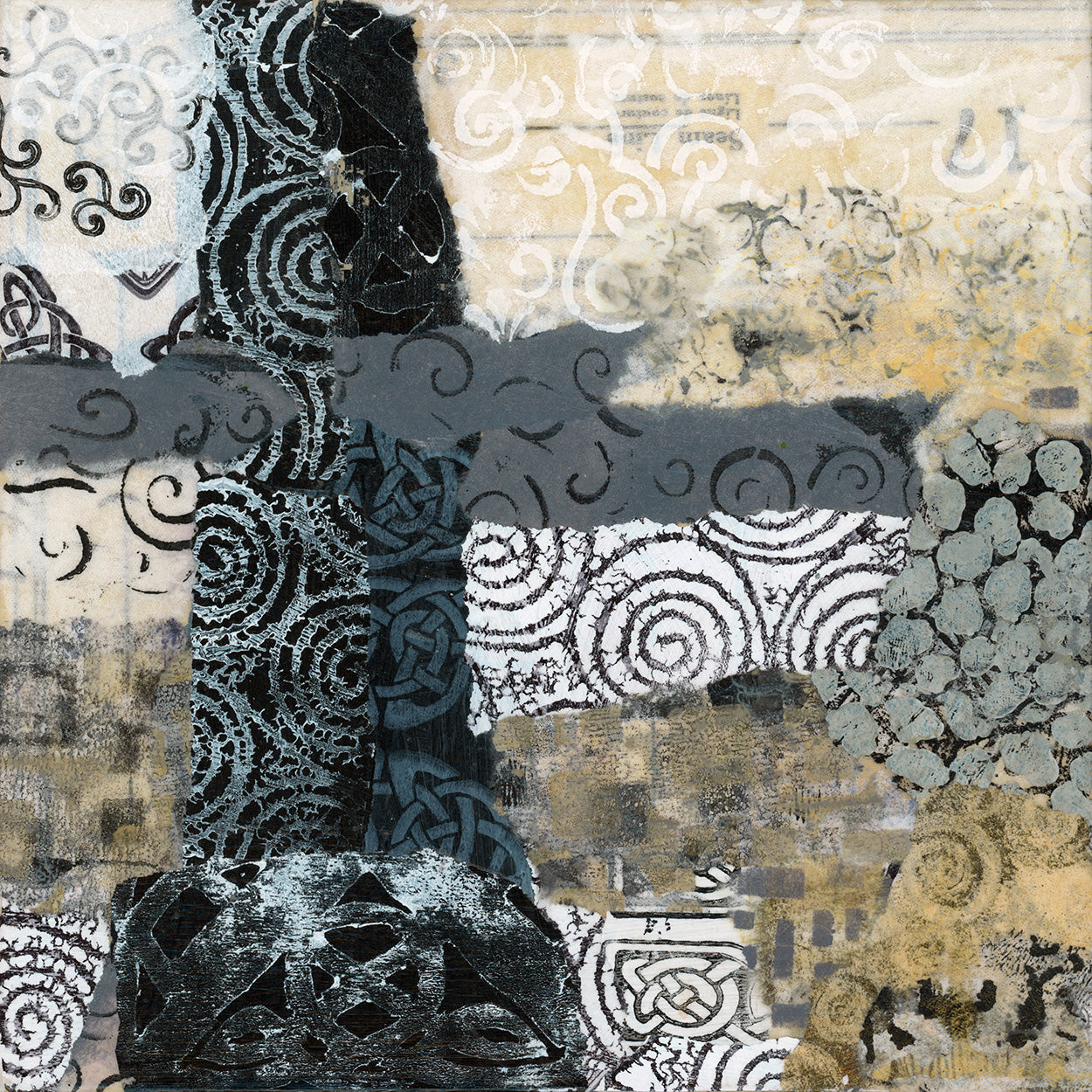 Celtic Cross Print Christine Jermyn