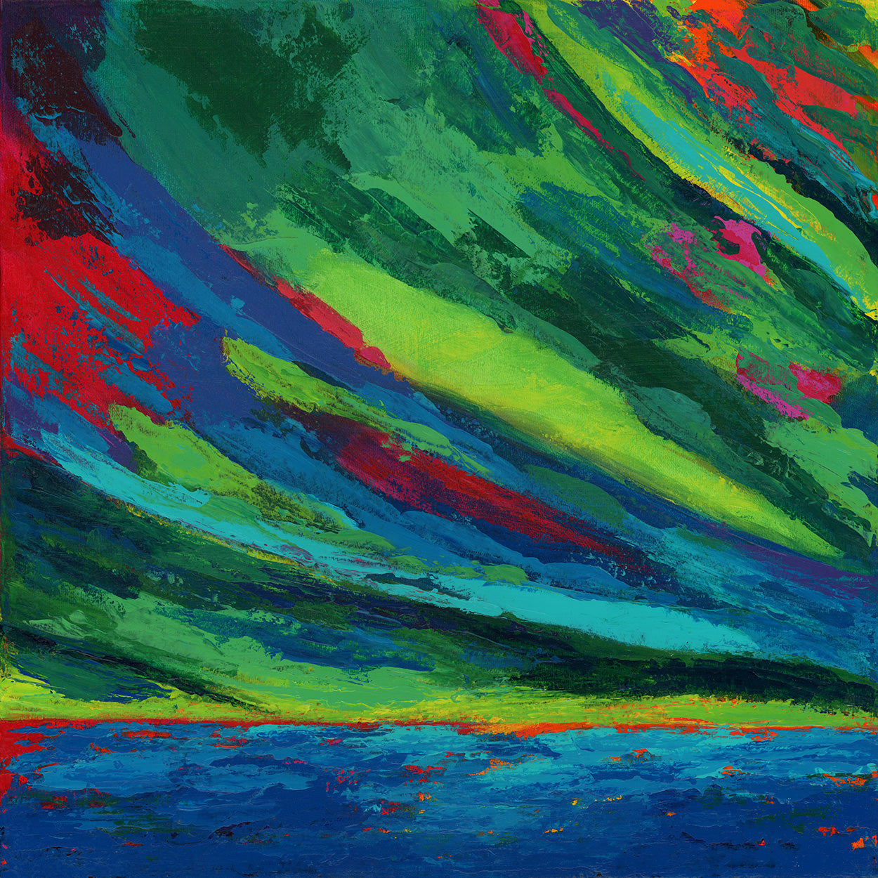 Sunrise Over Atlantic Print Christine Jermyn