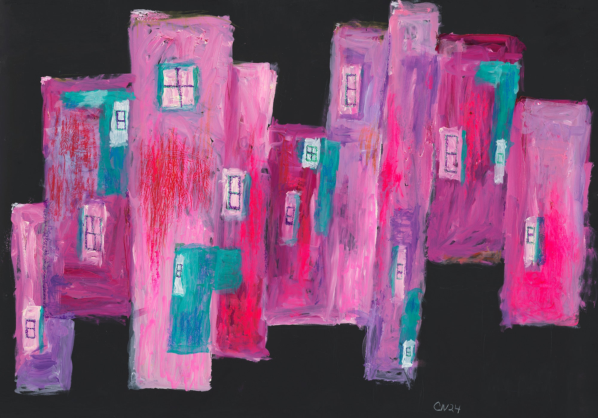 House 2 Print Christine Nelson
