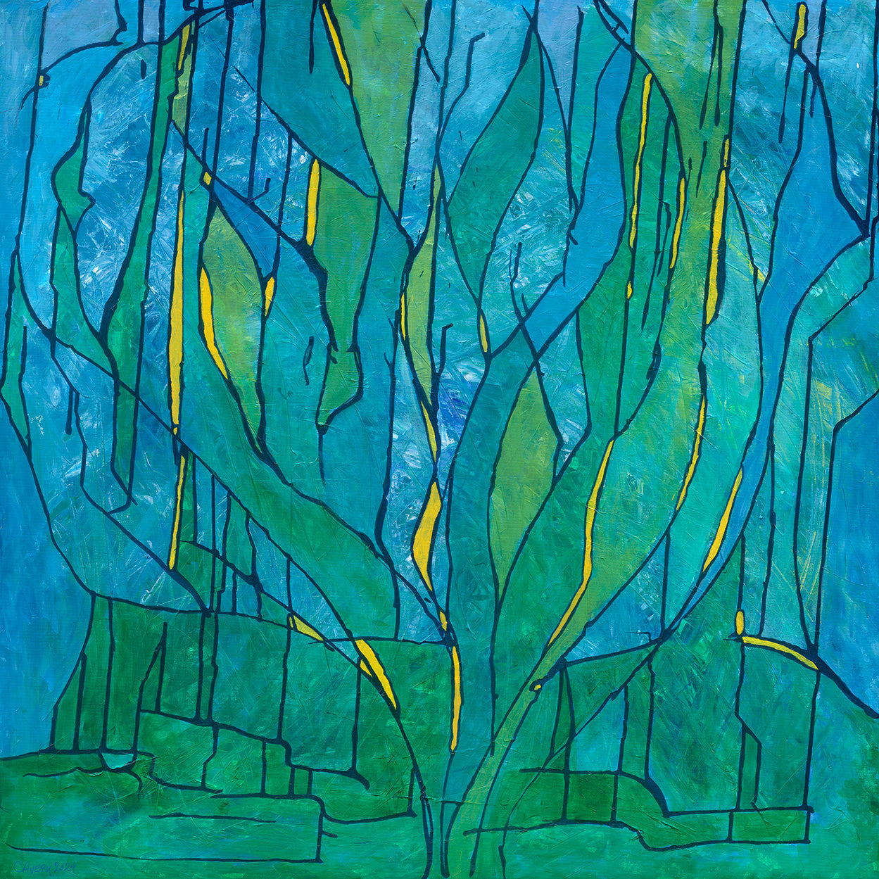 Earth's Energy Print Connie Avery