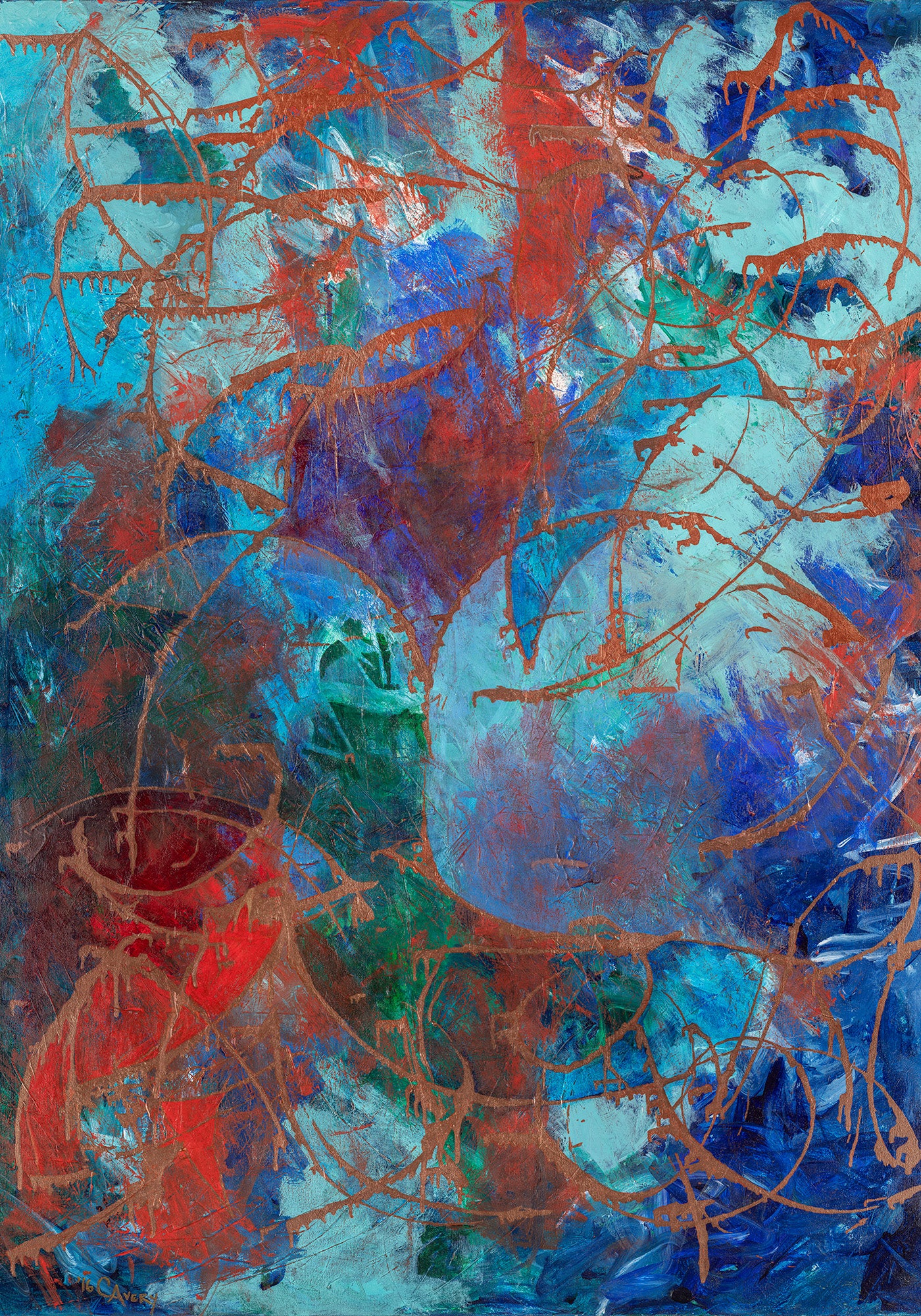 Grand Allegro Print Connie Avery