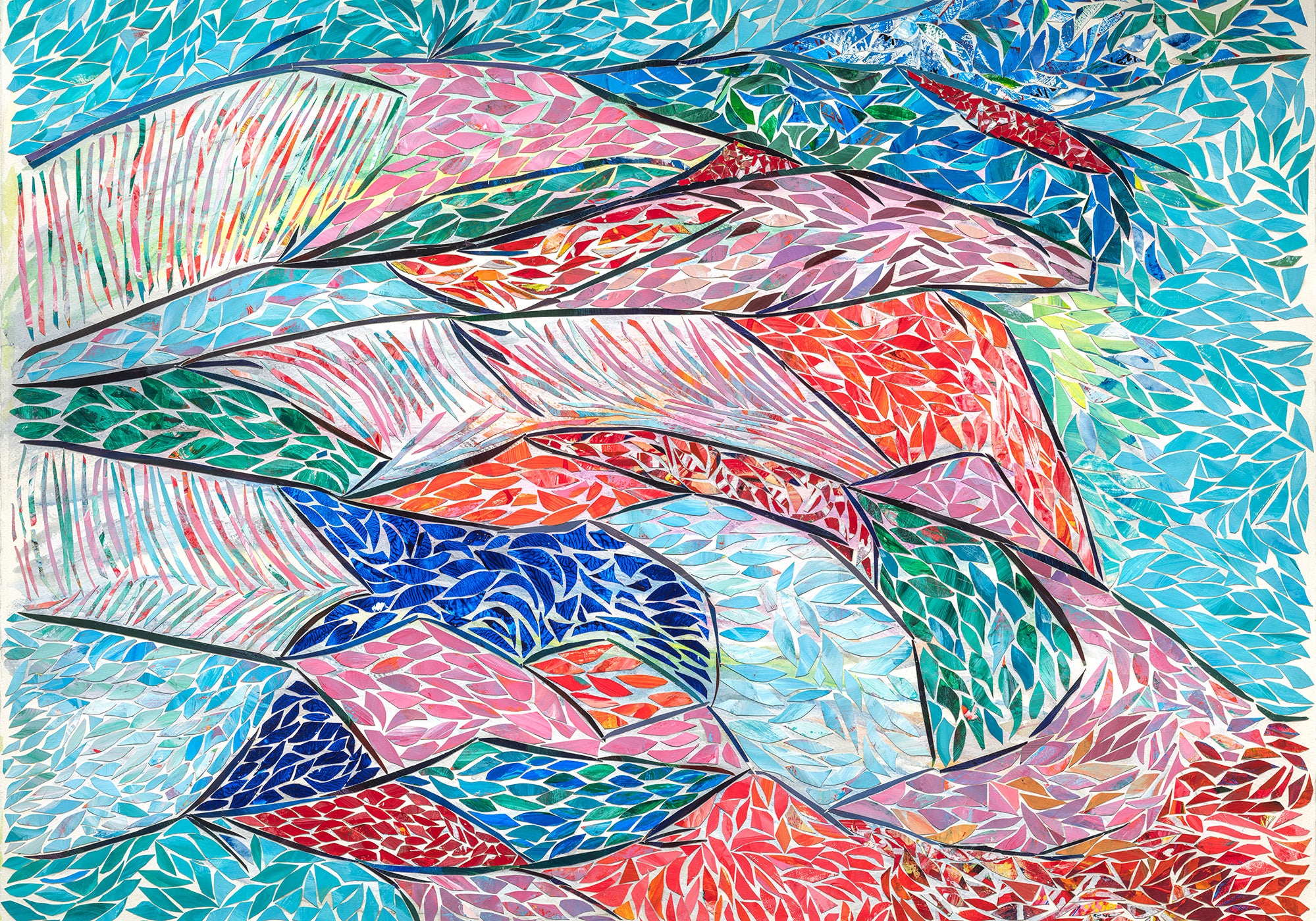 The Rolling Hills of Patterns Print Connie Avery