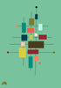 MCM Squares Print Diana de Avila