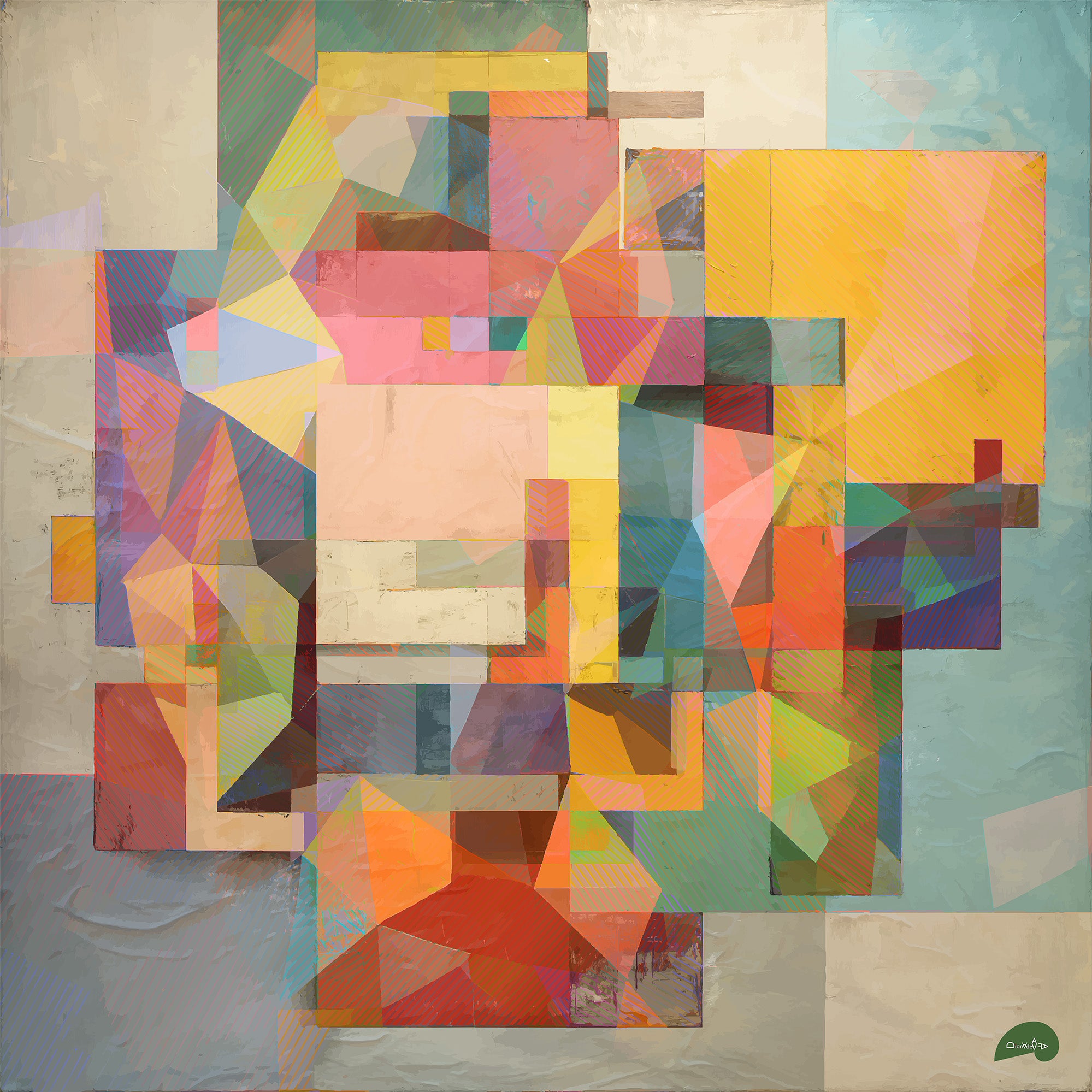 Paper Tessellations Print Diana de Avila