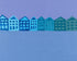 Blue Houses 1 Print Dominic Killiany