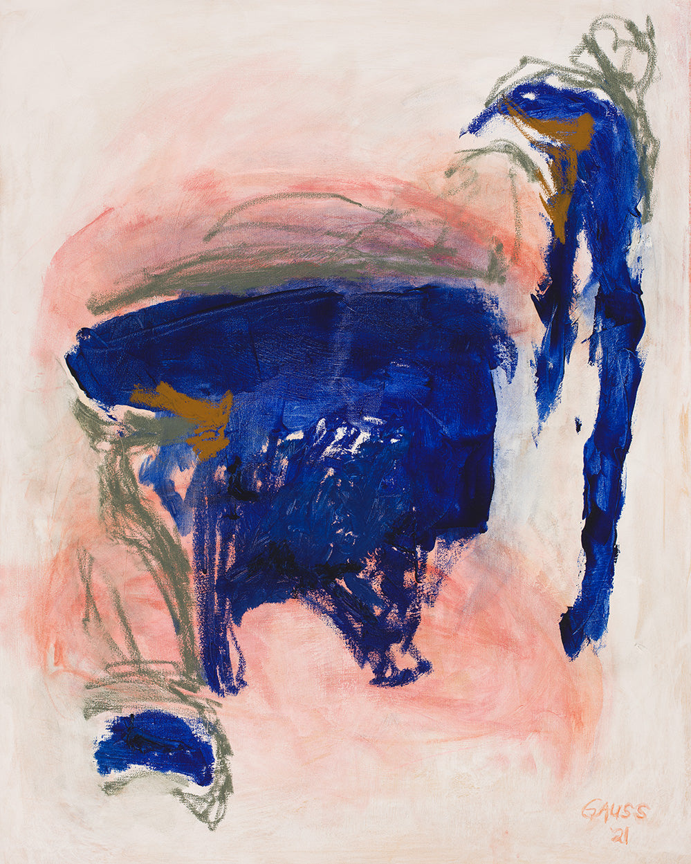 Azure Infatuation 2 Print Elizabeth Gauss