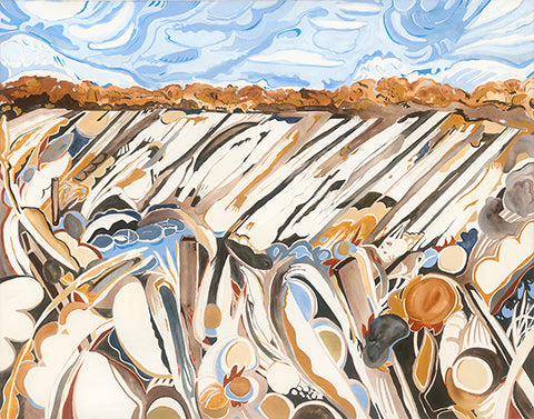 Winter Fencerow - ArtLifting