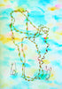 Diamond Kite Original Artwork Eve Hennessa