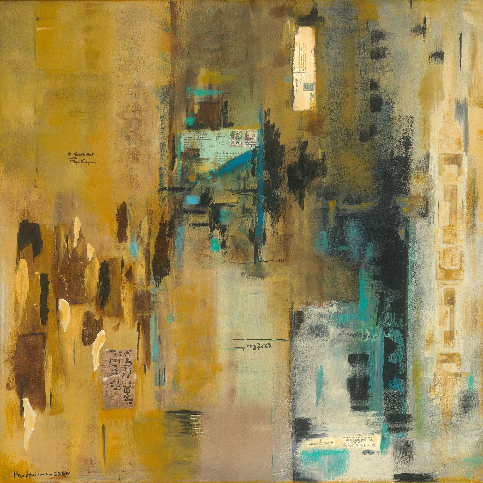 Letters from the East Print Han Huisman