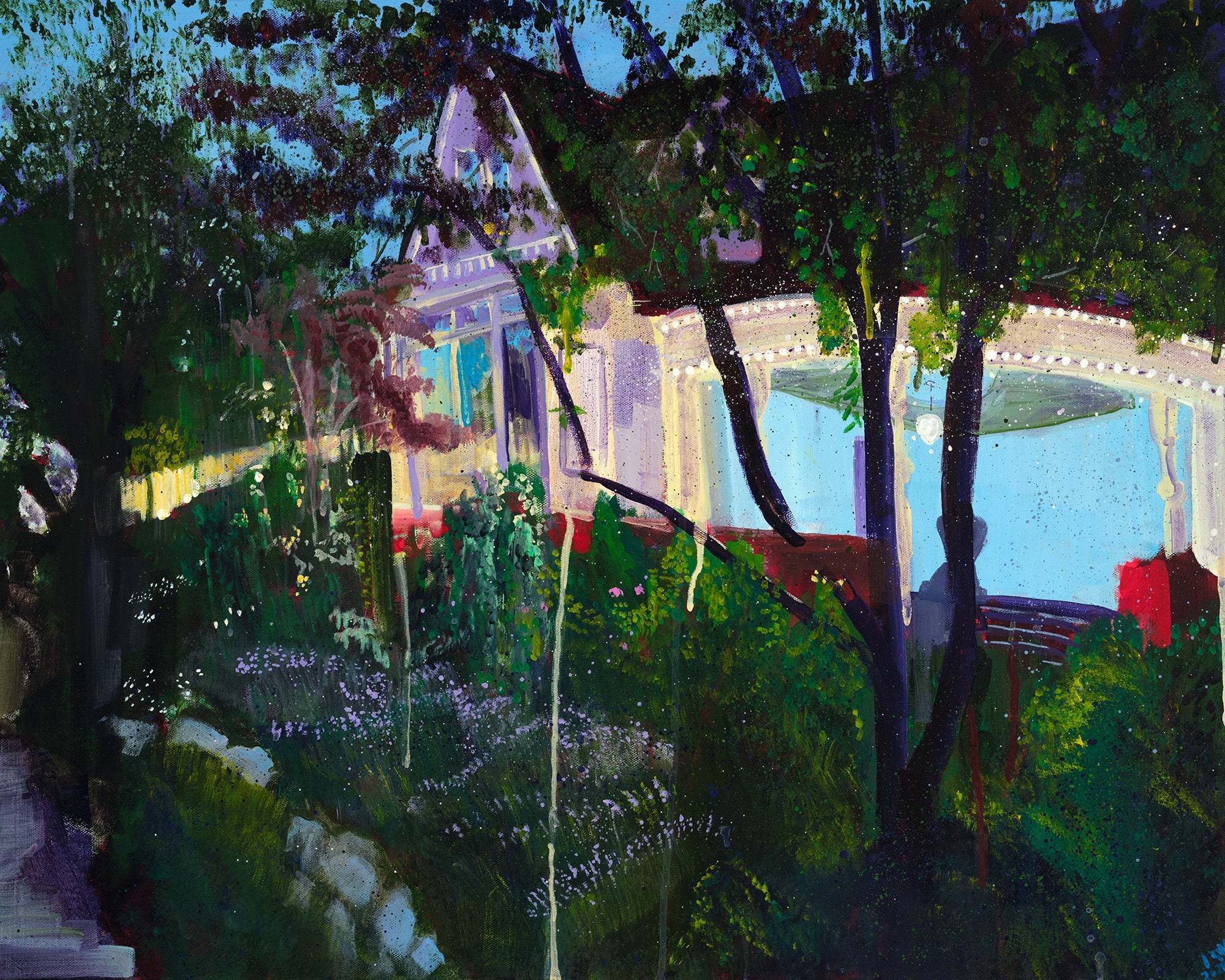 Night House Print Ian Shearer