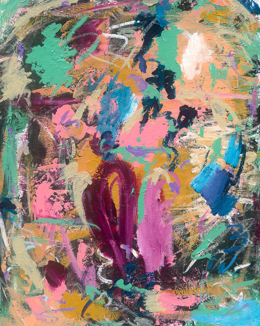 Dancing Through the Pain Original Artwork Jayne Mattingly