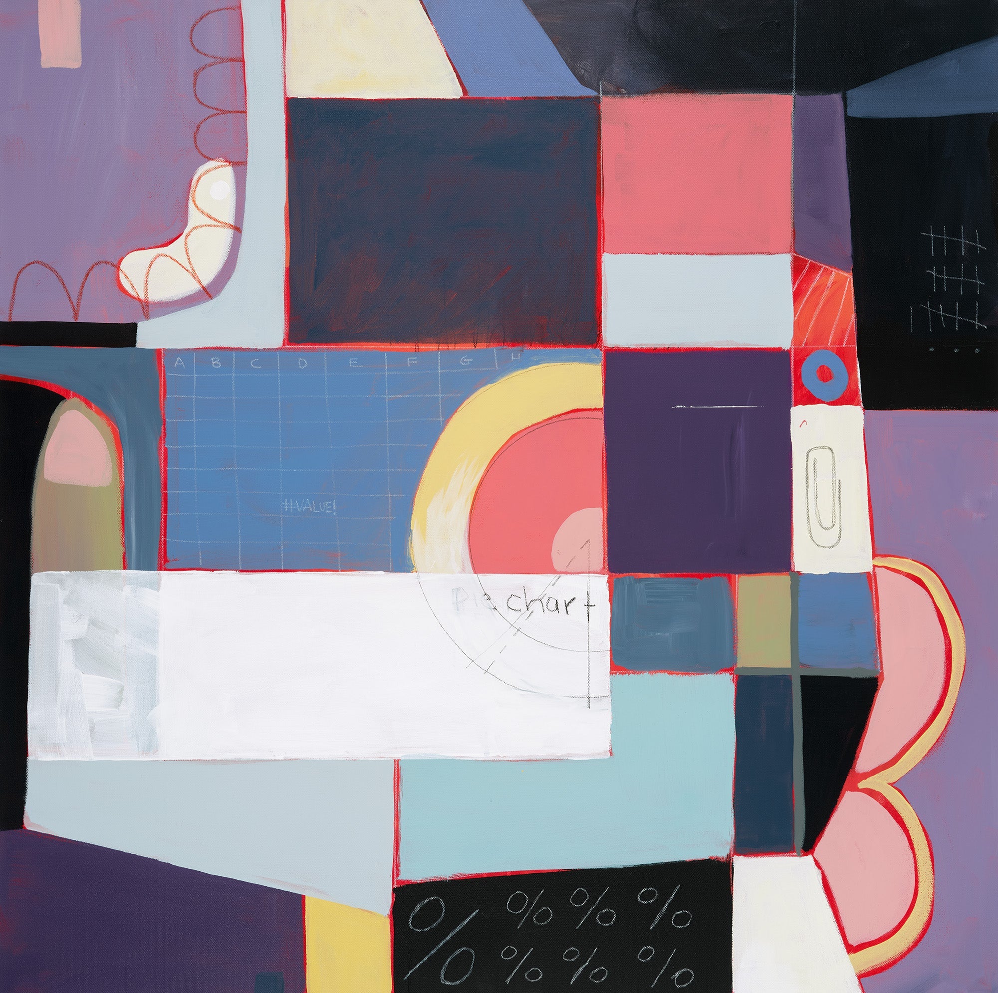 Office Supplies I Original Artwork Justin Jude Carroll