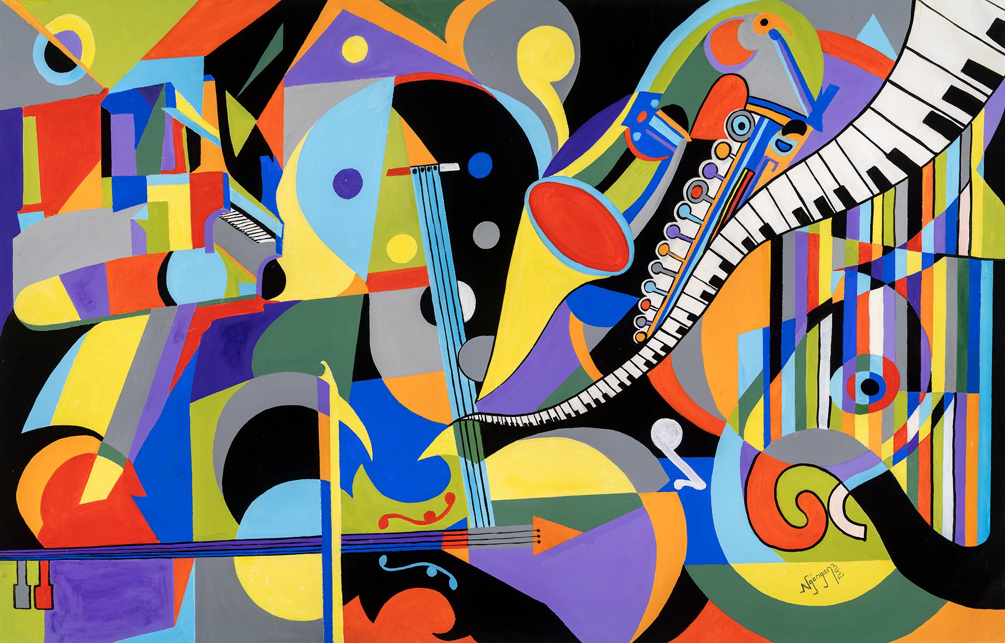 Global Expression Original Artwork Kennedy Nganga