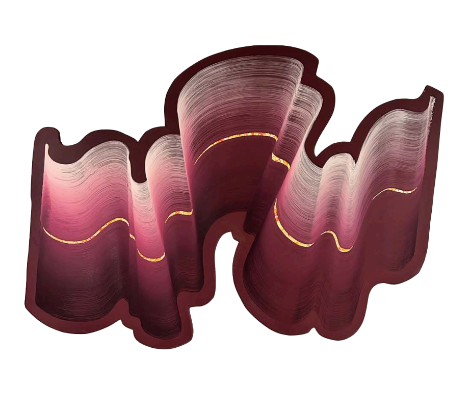 Waveform 40 Original Artwork Leo Shallat