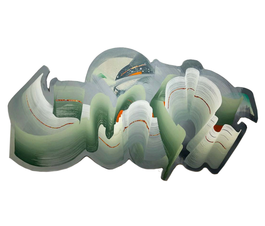 Waveform 41 Original Artwork Leo Shallat