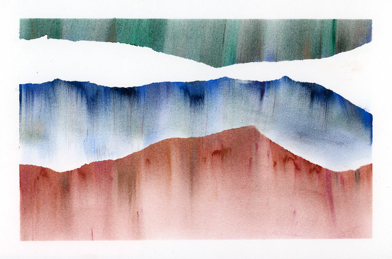 Pastel Landscape (no. 4) Print Lindsey Holcomb