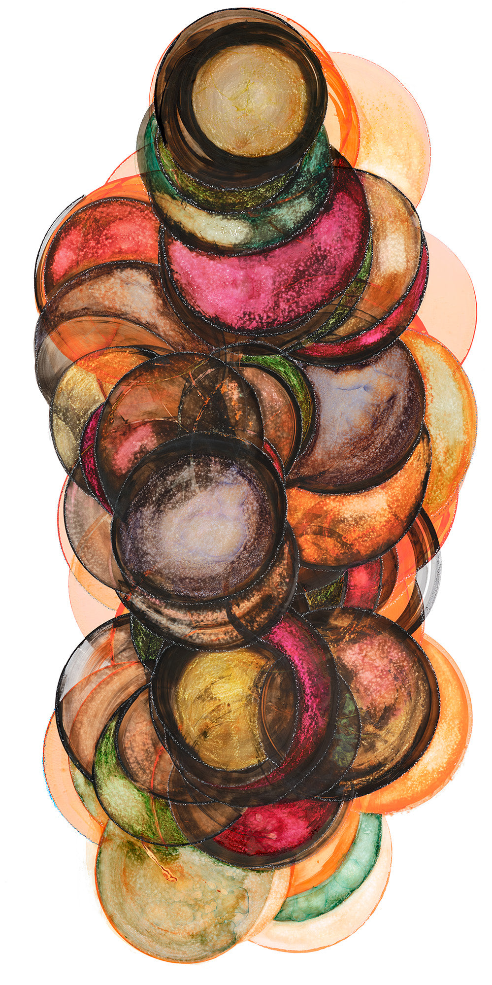 Rondels in Ink Print Lindsey Holcomb