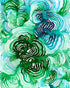 Tidal Forms: Verde Print Lindsey Holcomb