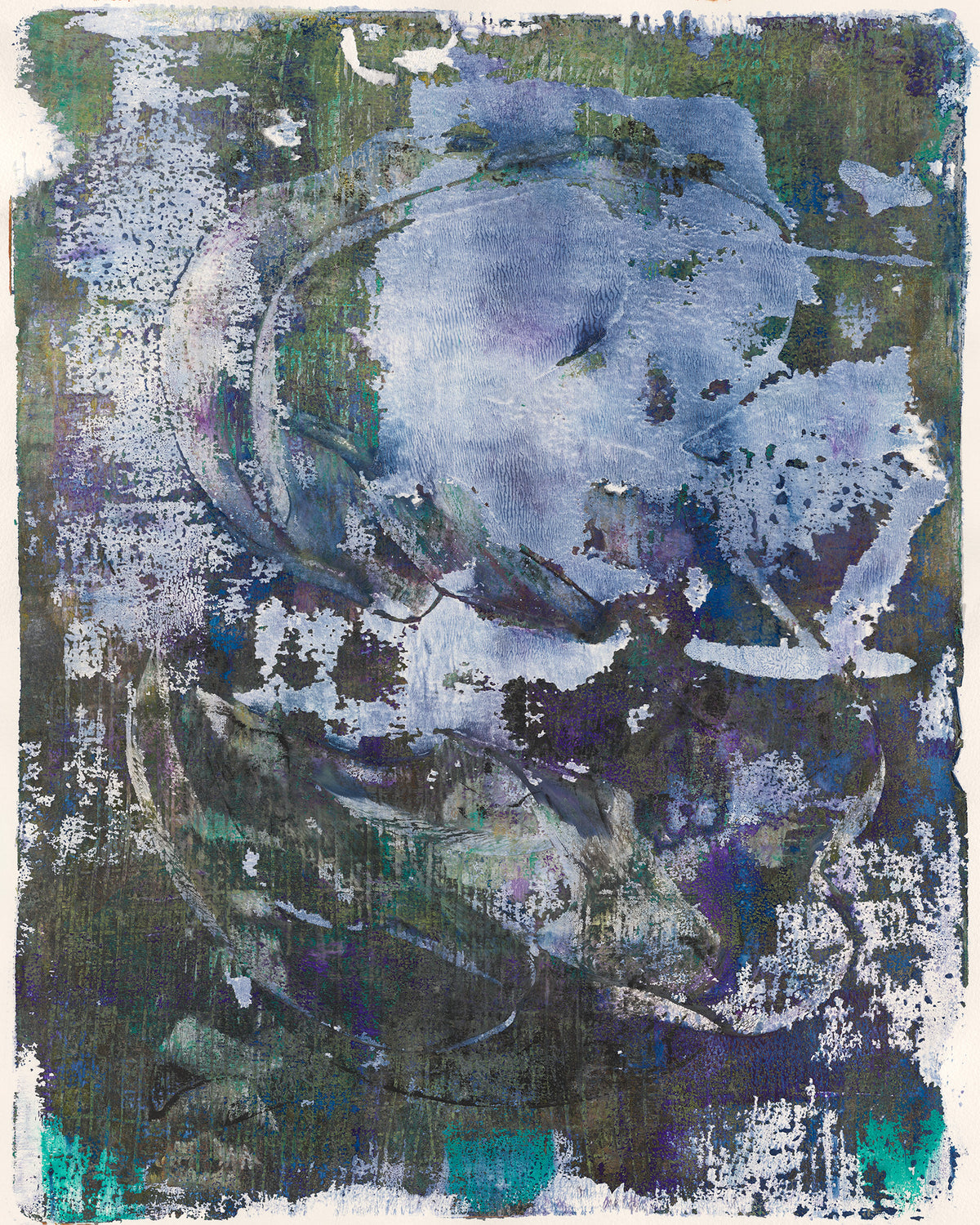 Garden in the Wood Print Lisa Murphy