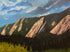 Boulder Flatirons Original Artwork Lucas Farlow