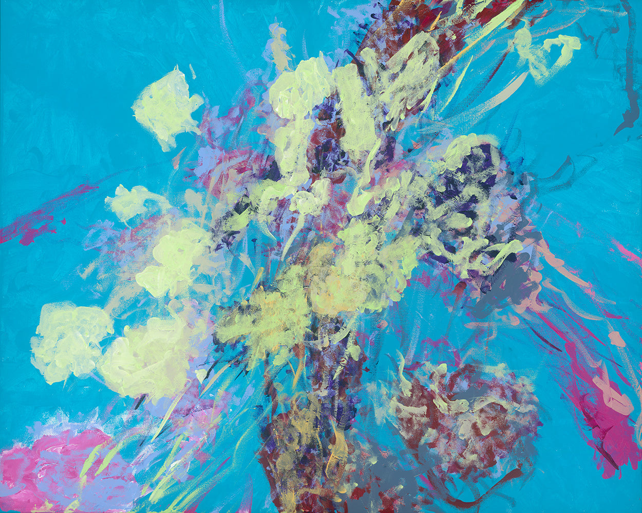 Hydrangeas Print Mia Brown