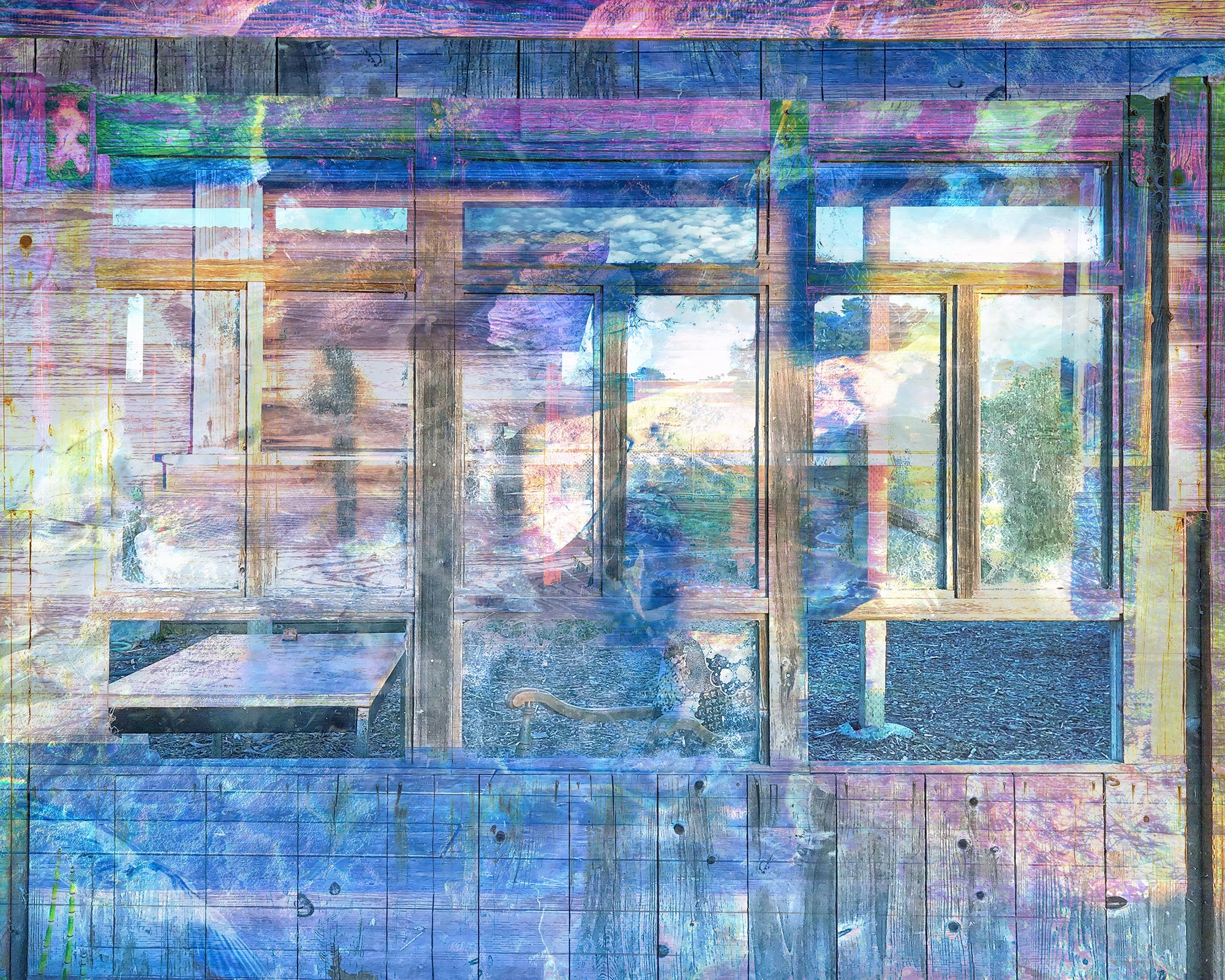 Ten Way Windows Print Michael Van Huffel