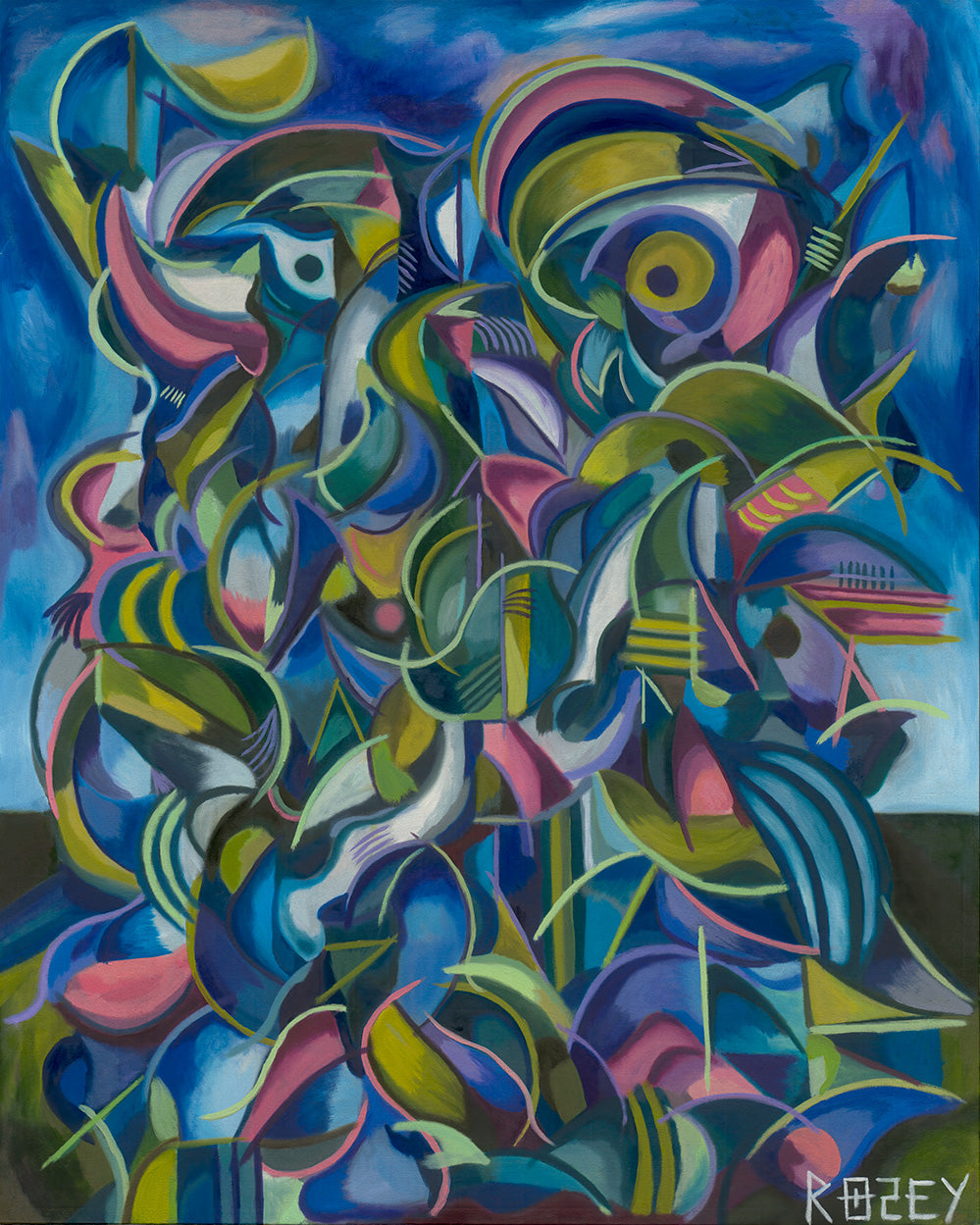 Dusk Original Artwork ROSEY