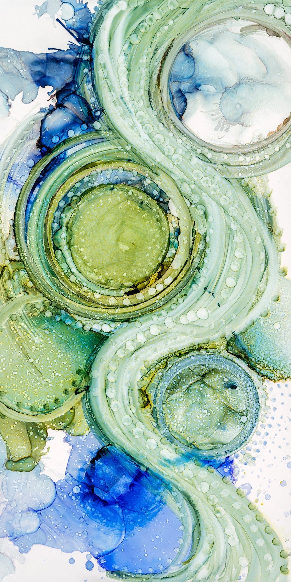 Ebb and Flow Print Rose Kamma Morrison