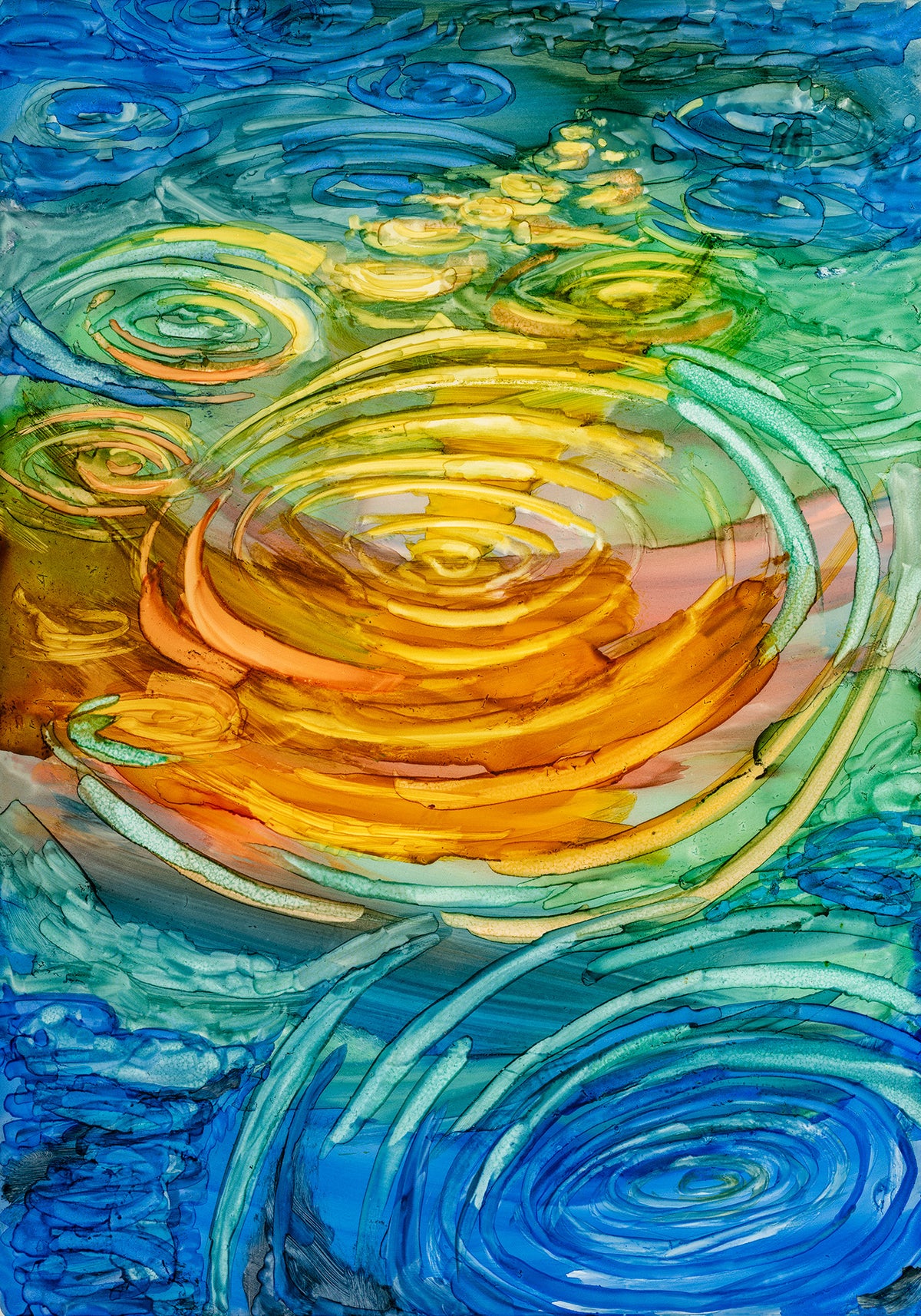 Sunset Ripples