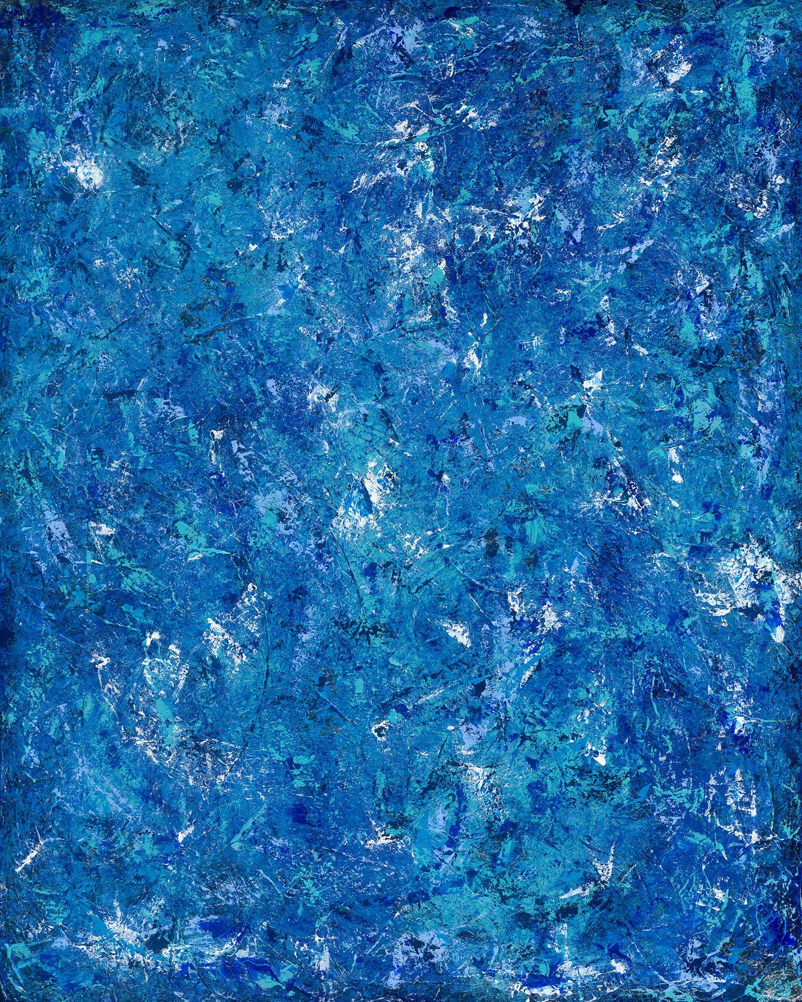 Aerial Serenity Original Artwork Zo