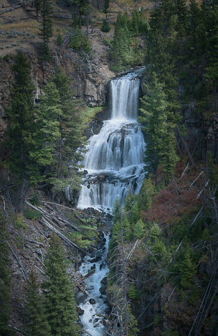 Undine Falls, Yellowstone - ArtLifting