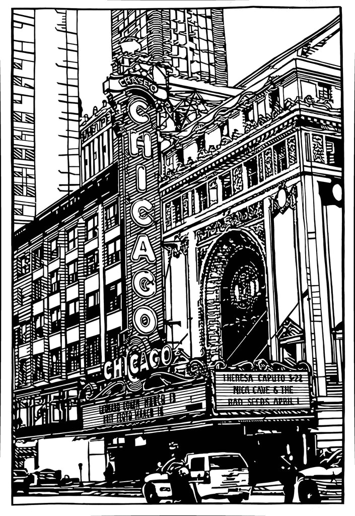 Chicago Theater - ArtLifting