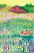 Flaming Flowers Original Artwork Andrew Weatherly