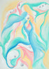 Angels Playing Original Artwork Aneliya Kostova