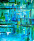 My Town, Ocean and Forest #4 Original Artwork Barbara Barnett