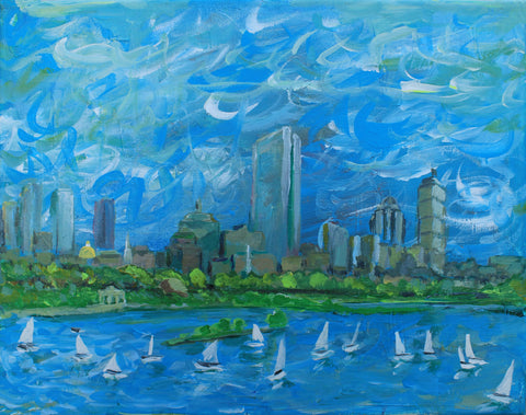 Boston by the Charles - ArtLifting