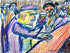 Blue Collar Workers at the Pub in Wales Print Charles Blackwell